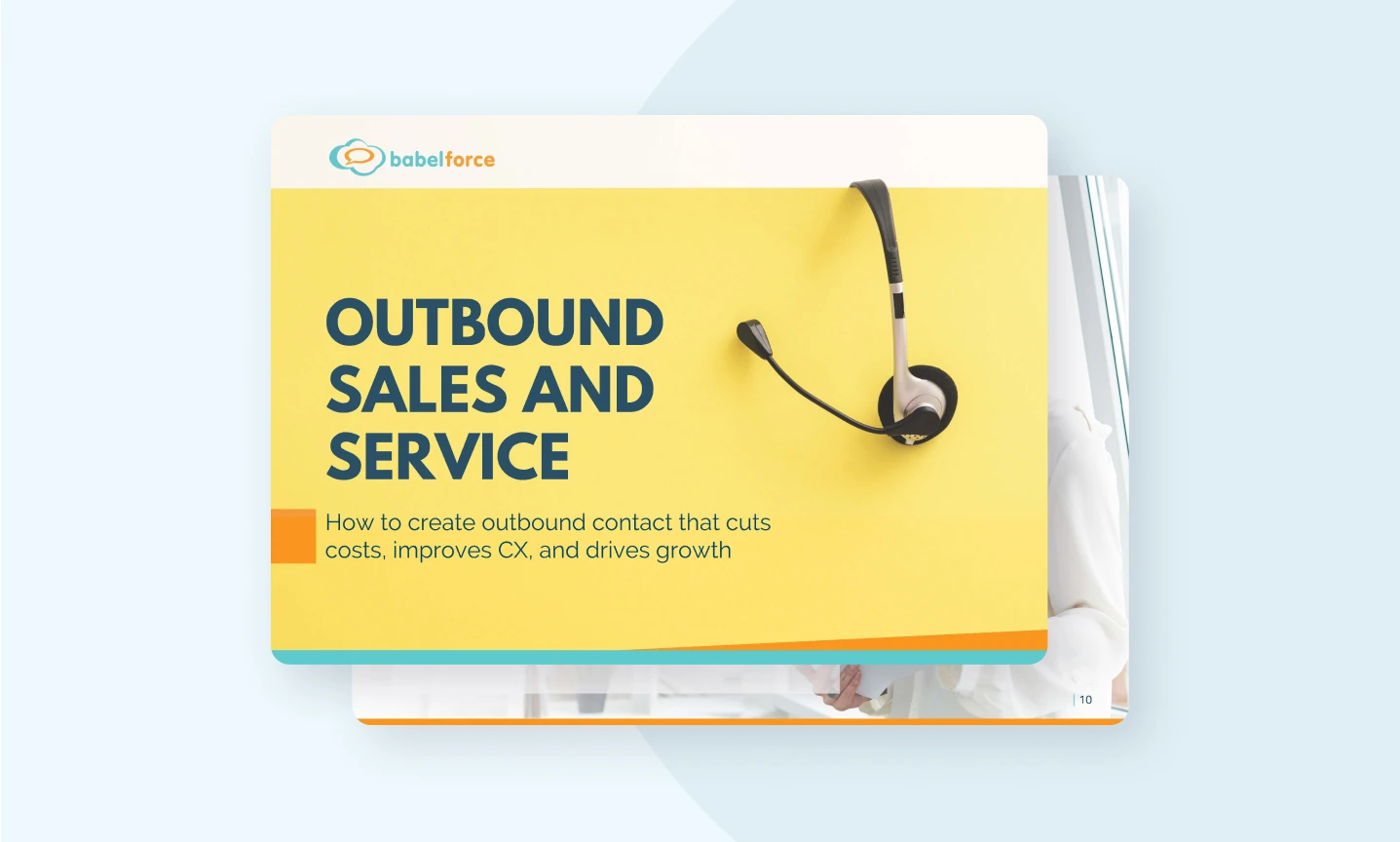 Outbound sales and service