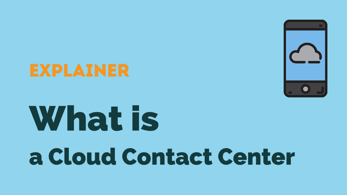 cloud contact center