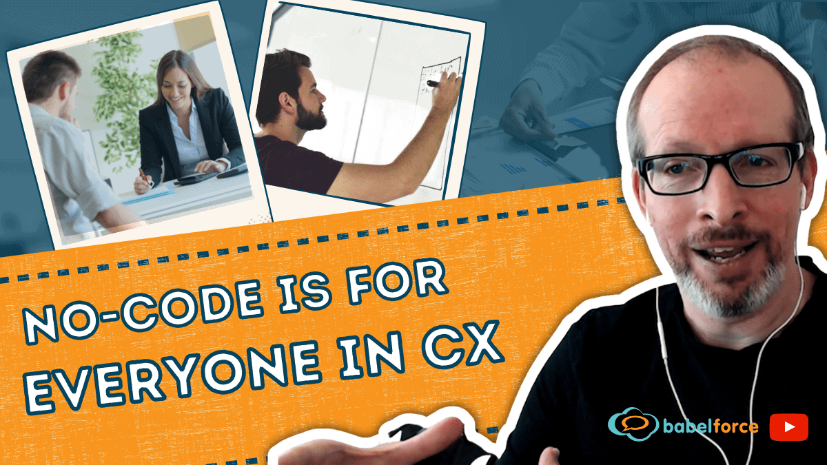 No-Code for everyone in CX