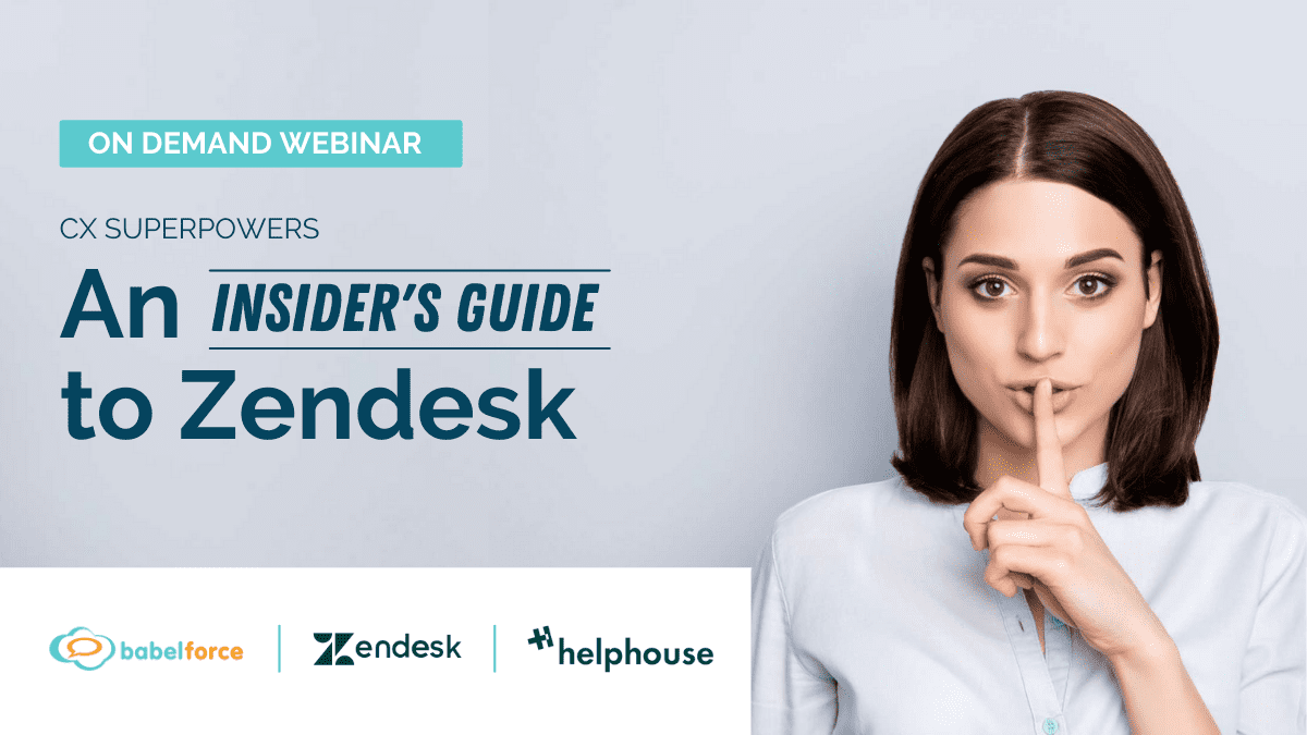 CX Superpowers - Insider's guide to Zendesk