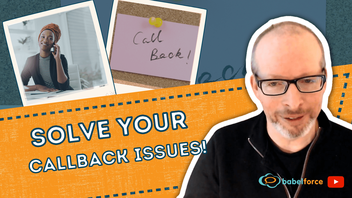 Solving Your Callback Issues
