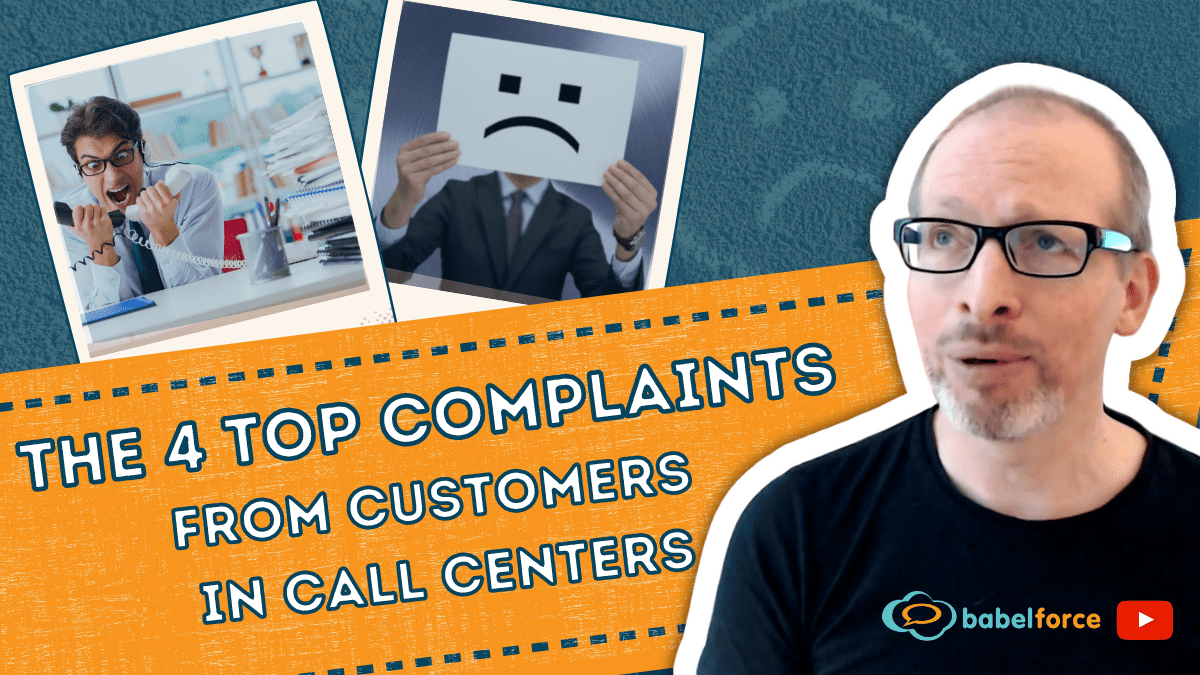 The top complaints customers have on their experience with call centers