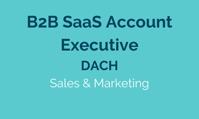 B2B SaaS Account Executive