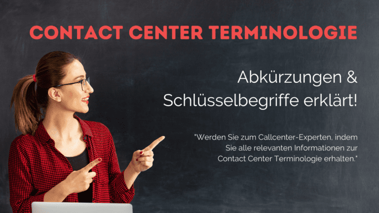 Contact Center Terminologie