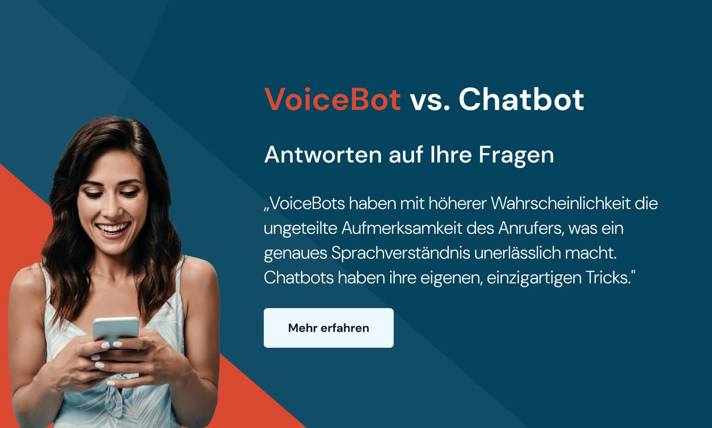 Voicebot vs. Chatbot – Was ist der Unterschied?