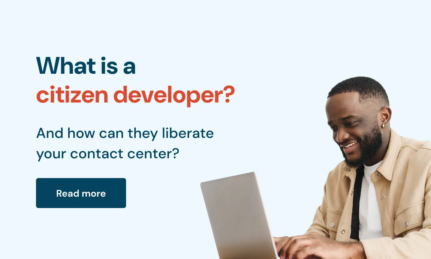 What is a citizen developer?