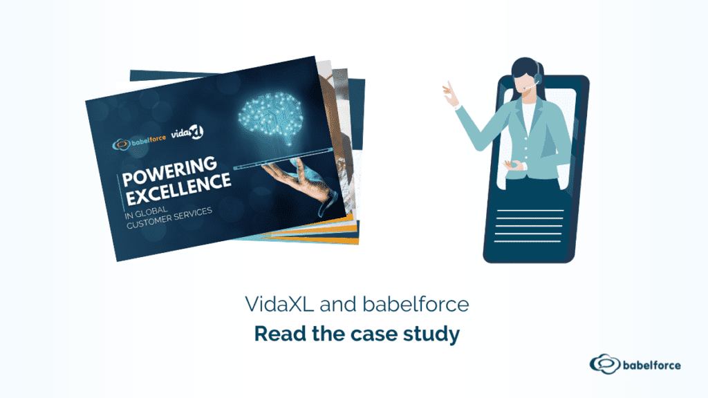 VidaXL and babelforce case study