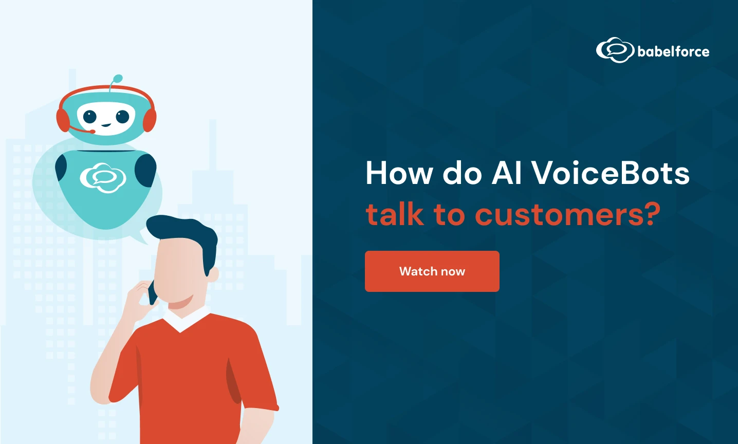 How do AI VoiceBots talk to customers?