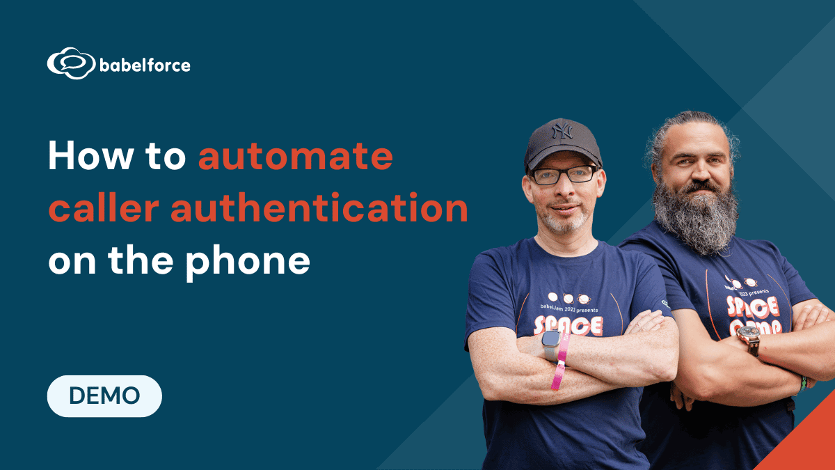How to automate caller authentication